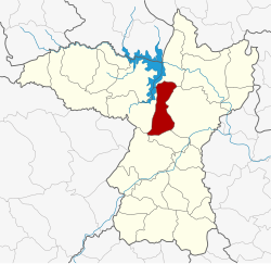 District location in Khon Kaen province