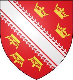 Blason actuel de la Région Alsace.