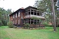 Wooden house from the period of summer resort