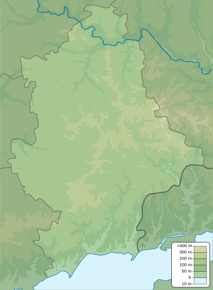 Файл:Donetsk province physical map.svg