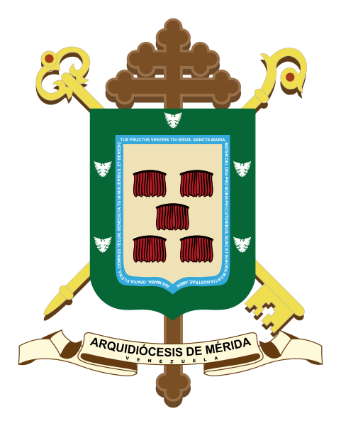 Archivo:EscudoArquidiocesisDeMerida Venezuela.svg