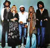 Fleetwood Mac photographed for the release of their 1977 album Rumours. (Left to right: Mick Fleetwood, Christine McVie, John McVie, Stevie Nicks, Lindsey Buckingham)