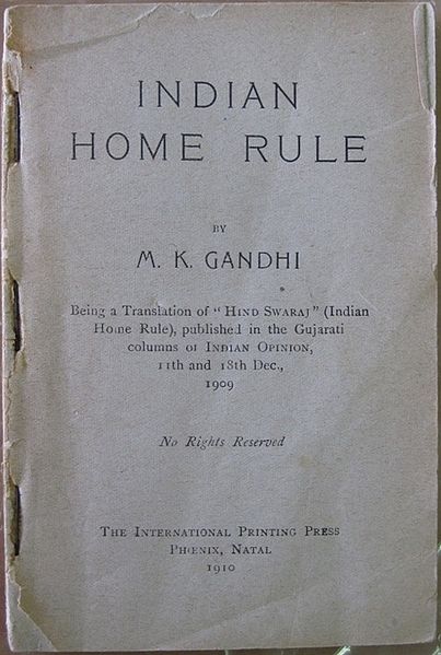 File:Gandhi-Home-Rule-First-Edition-1909.jpg