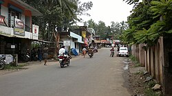 Kattakkada Road at Ottasekharamangalam