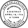 Official seal of Carlisle, Massachusetts