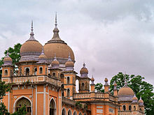 A building with Islamic architecture