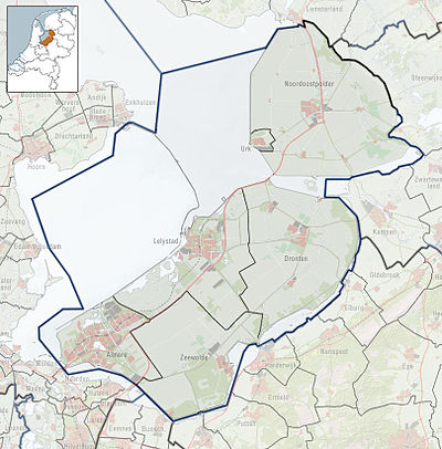 List of cities, towns and villages in Flevoland is located in Flevoland