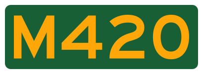 File:AUS Alphanumeric Route M420.svg