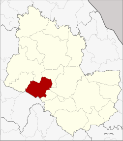 District location in Sakon Nakhon province