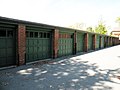 A garage area for those whose townhouses don't have built-in garages