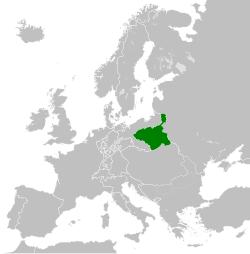 The Duchy of Warsaw in 1812.