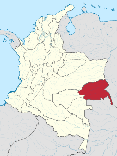 File:Guainia in Colombia (mainland).svg