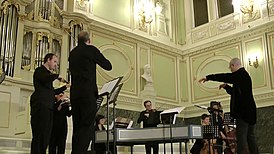 Выступление Cappella Neapolitana на фестивале Earlymusic. Санкт-Петербург, 19.09.2014. Академическая капелла.