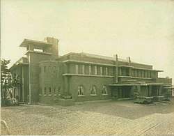 The first Kantei (The Office and Residence of Japanese Prime Minister) at its completion, March 1929