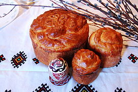 Paska, Pan de Pascua ucraniano