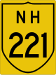 National Highway 221 shield}}