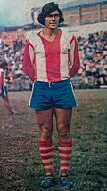 El futbolista uruguayo Nelson Silva Pacheco