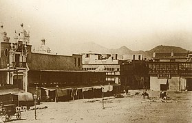 La Calle de Ribera en 1860