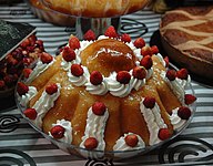 Neapolitan version of rum baba