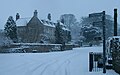 Westow Hall in Snow