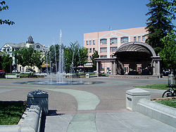 City Plaza in Chico in 2008