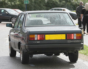 Fiat 131 Supermirafiori rear view