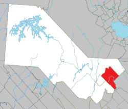 Location within La Tuque TE.