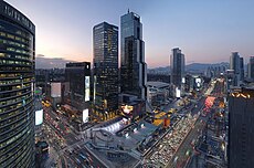 Seoul skyline