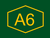 A6 highway logo