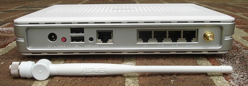 File:Asus WL-500G Premium rear.jpeg