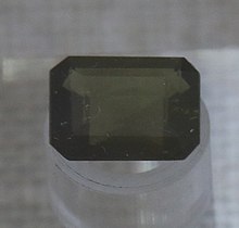 Cut crystal of Ekanite.JPG