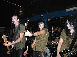 Deathstars performing in 2006