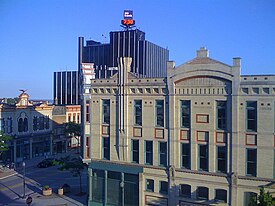 Downtown Sheboygan, with U.S. Bank Building in background