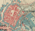 Franziszeische Landesaufnahme . Map of Bruck c.1830