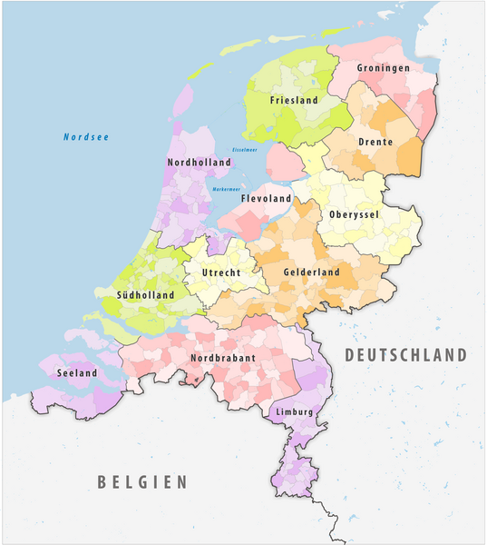 Файл:Gemeinden Niederlande 2023.png