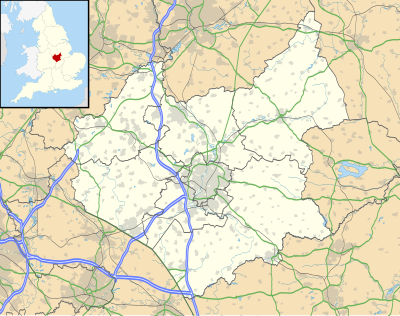 Location map United Kingdom Leicestershire