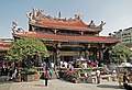 Manka Longshan Temple, a Taoist-Buddhist temple in Taipei.