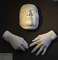 Casts of Luther's face and hands at his death, in the Market Church in Halle[260]