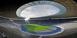 La final se disputará en el estadio Olímpico de Berlín.