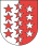 Coat of arms of Canton Valais