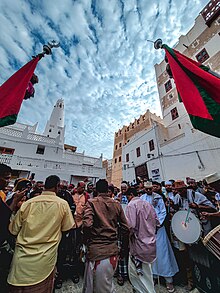 Eid celebrations in Shibam, Yemen