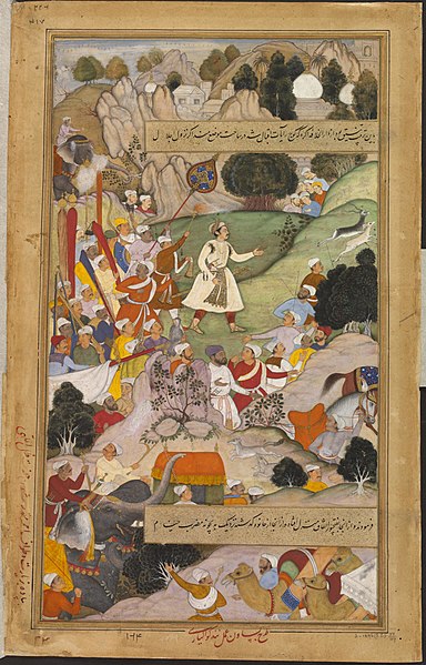 File:Akbar pilgert nach Ajmer.jpg