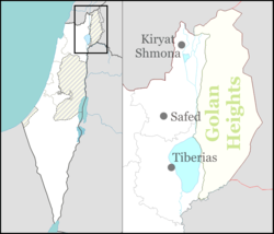 Naot Mordechai is located in Northeast Israel