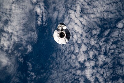 Crew Dragon Endeavour approaching the ISS