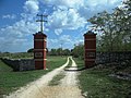 Entrada de la hacienda Kanyuyún.