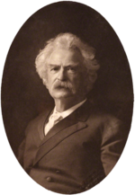 Photograph of Mark Twain