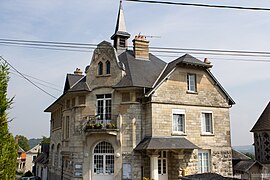 The town hall of Martigny-Courpierre