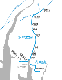 Mizushima Rinkai Railway Linemap.svg