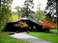 Rogue Nature Center at McGregor Park in fall.