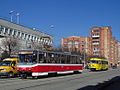 Tatra T6B5. Вагон законсервирован в марте 2015 года